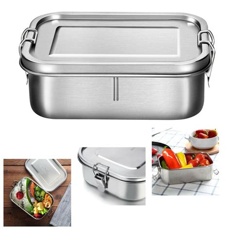 bento steel lunch box|stainless steel bento box large.